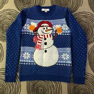 ⛄️ Snowman Ugly Christmas Sweater ⛄️